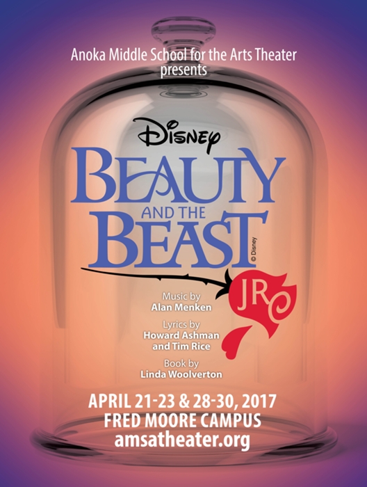 Disney's Beauty and the Beast JR. at Anoka Middle School for the Arts