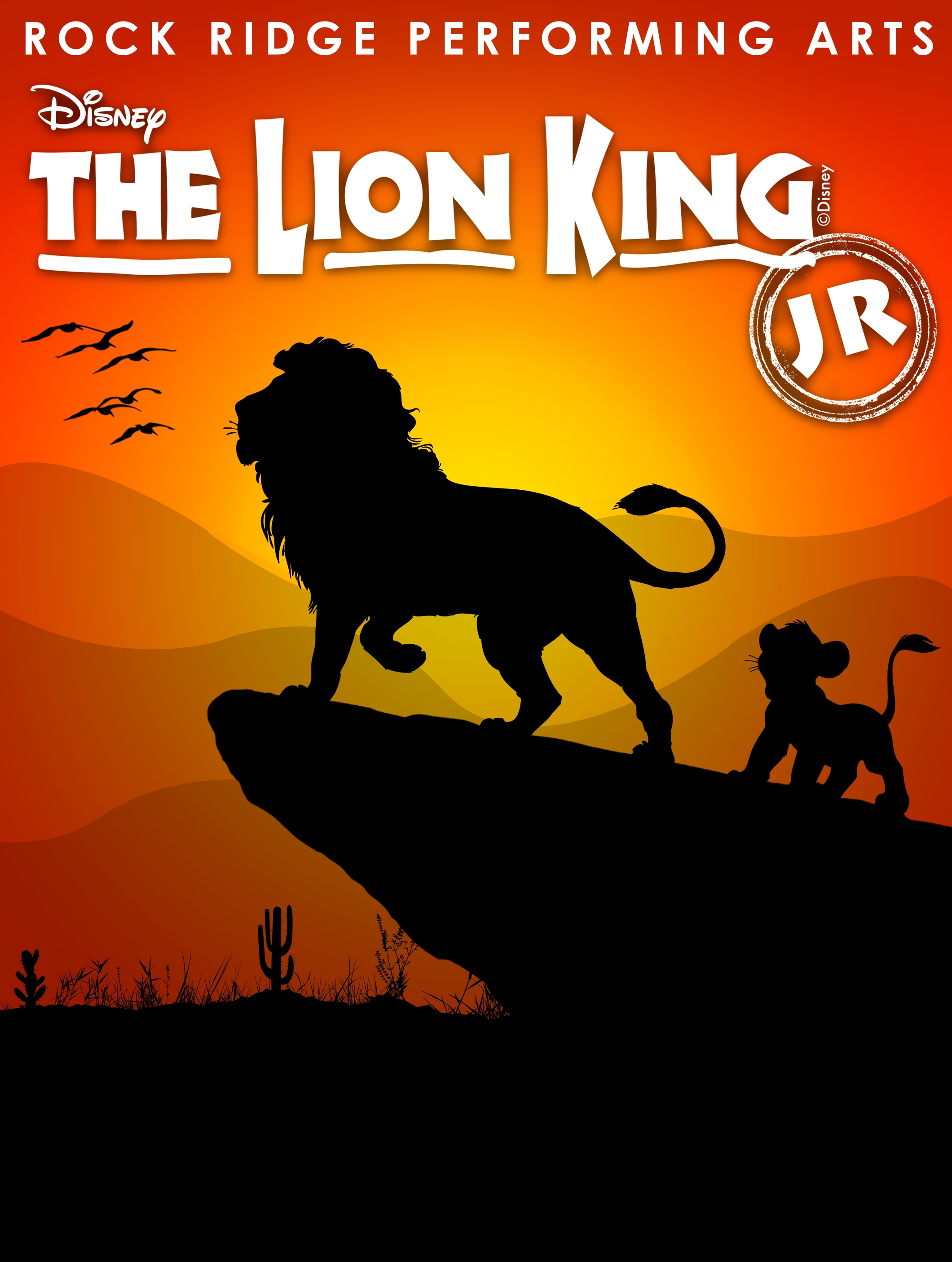 Disney's Lion King, Jr at Rock Ridge Drama Boosters Broadway Bound