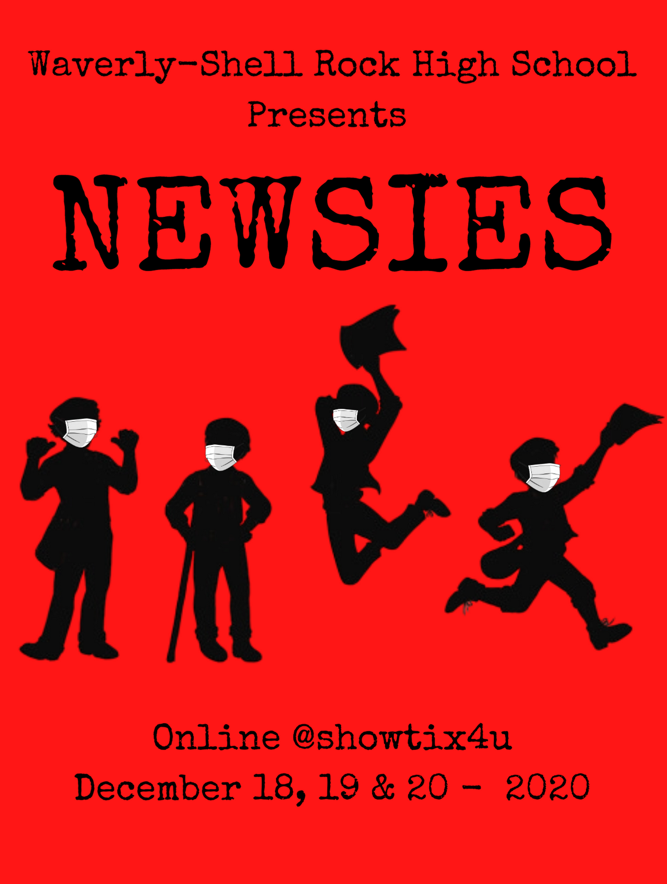 Newsies at WaverlyShell Rock Senior High School Performances